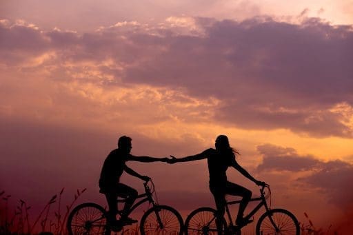 vélo en couple