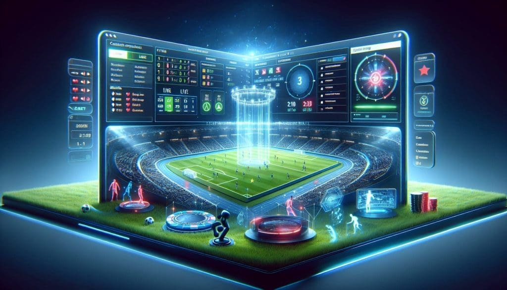 terrain foot ecran
