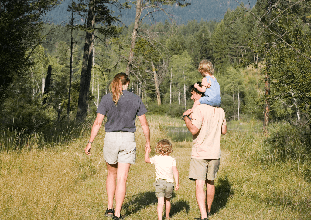 famille promenade espaces verts