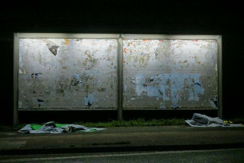 mur publicitaire