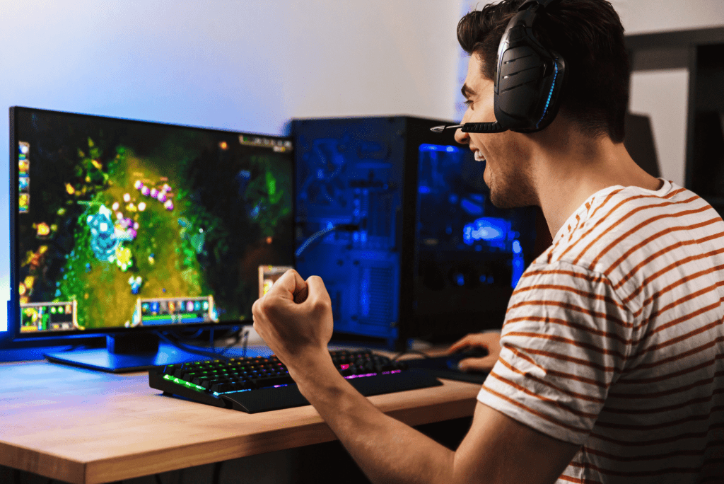 joueur jeux videos