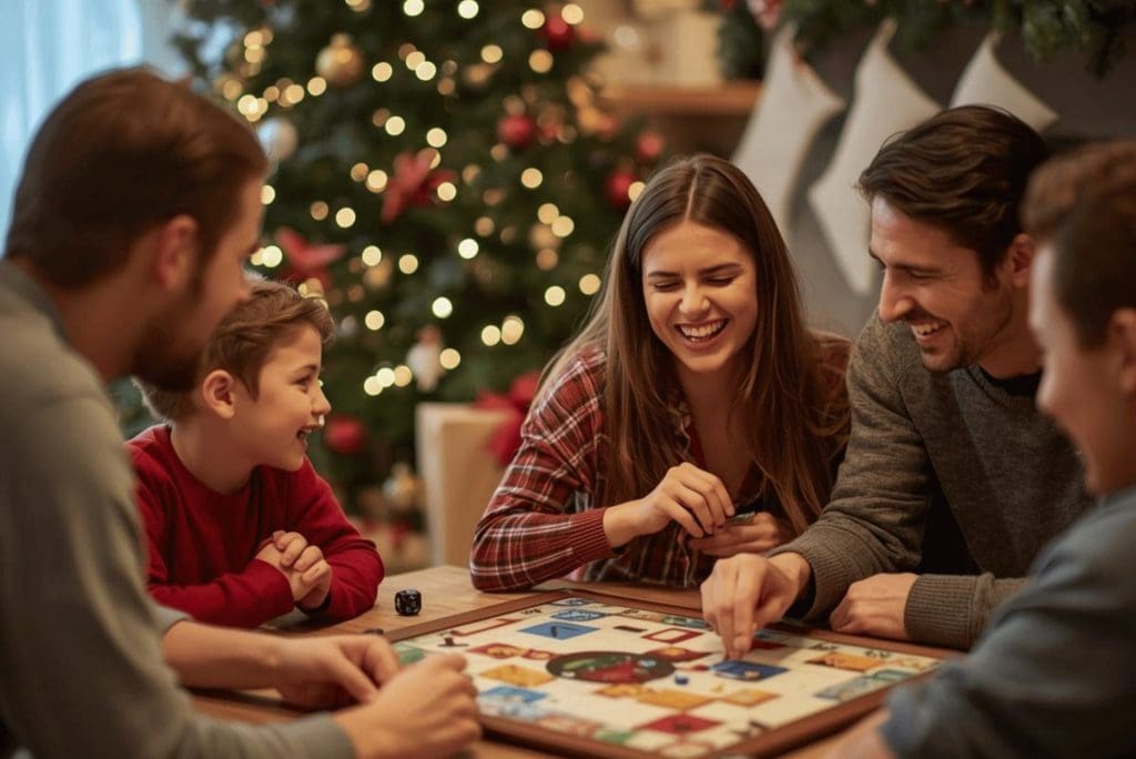 jeux en famille à Noël