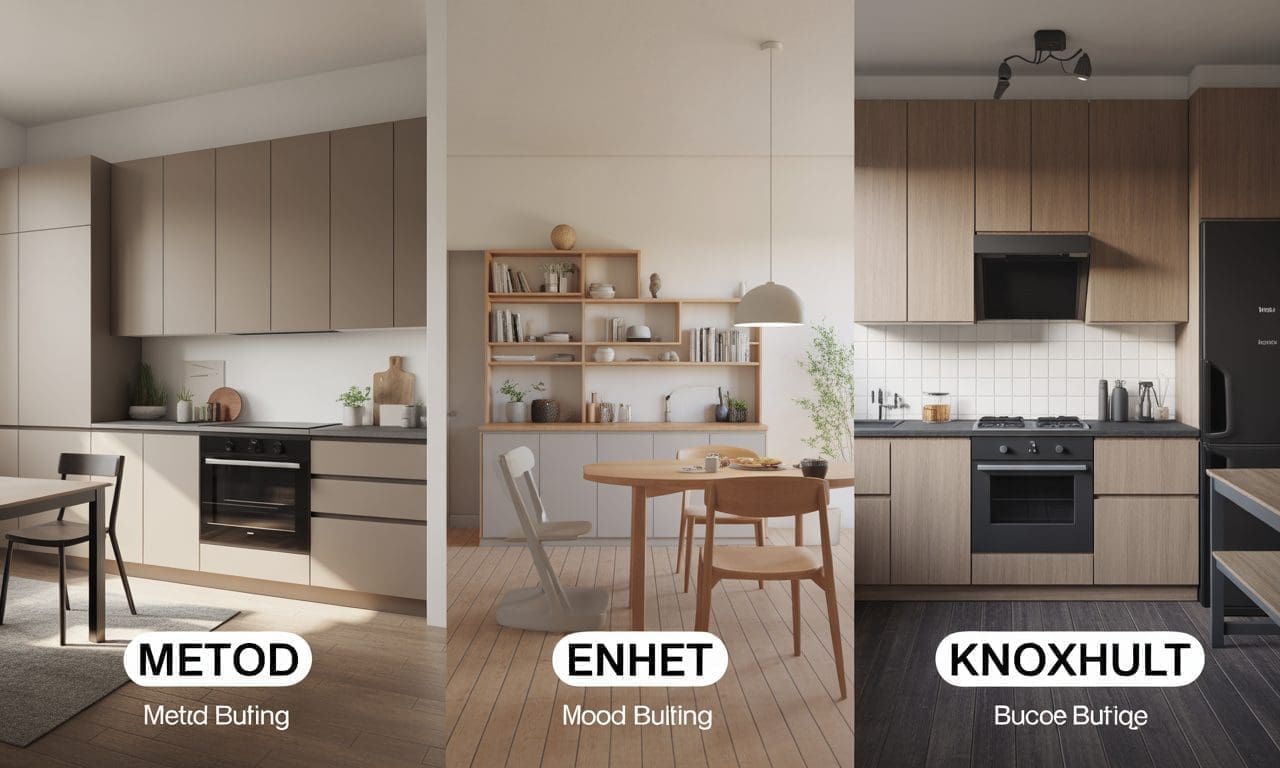découvrez comment choisir entre metod, enhet et knoxhult en fonction de votre budget et de votre style pour aménager votre cuisine avec goût et praticité.