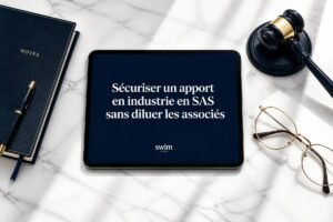 Associé présentant son savoir-faire technique lors d'une réunion de travail dans une société