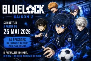 Illustration évoquant la recherche code blue lock entre un drama médical japonais et un manga de football